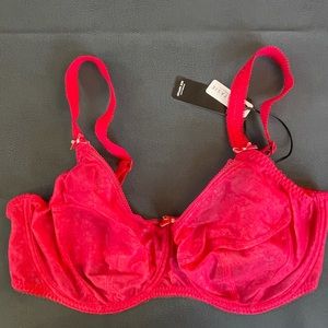 Fantasie NWT Underwire side support hot pink bra